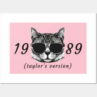 Taylor's cat Version 1989 Posters and Art